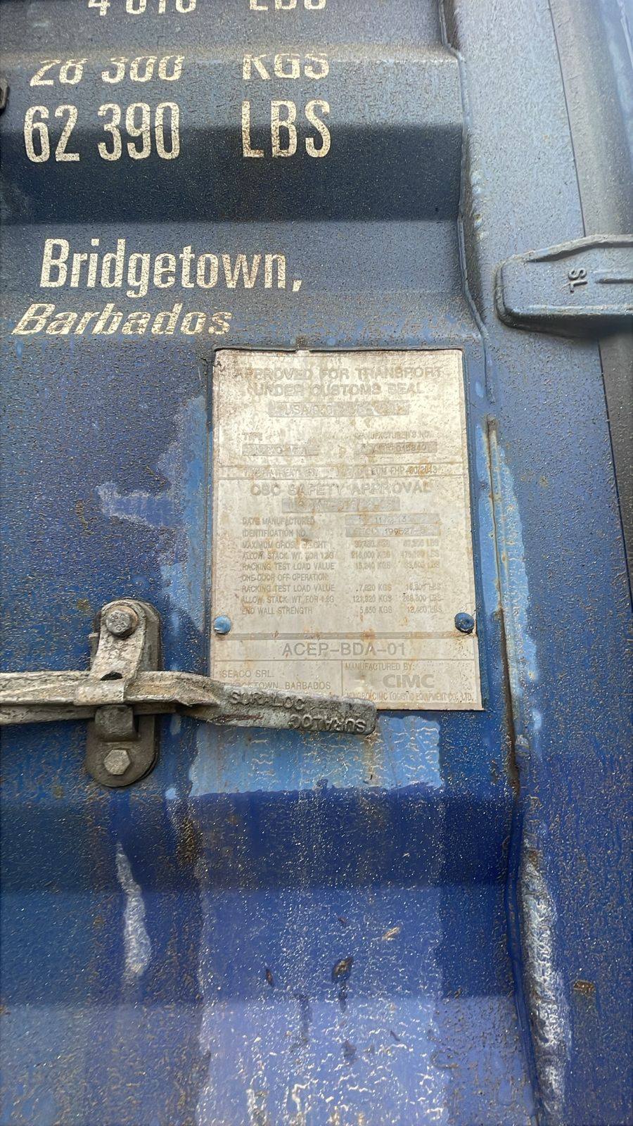 Морской контейнер SEGU1995275